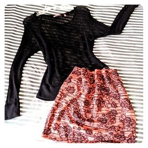 Make it an outfit!! Fishnet top and sexy bottom